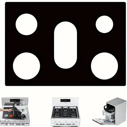 Induction Cooker Cover Silicone Induction Cooker Mat Large - Temu