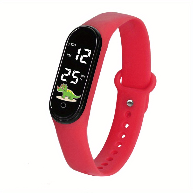 2pcs Touch LED Digital Watch Light LED Electronic Sports Watch