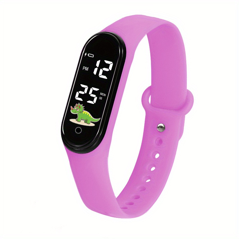2pcs Touch LED Digital Watch Light LED Electronic Sports Watch