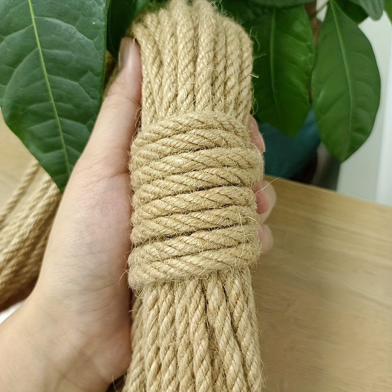 Coarse Hemp Rope Natural Rope Renovate Furniture Keep Cat - Temu