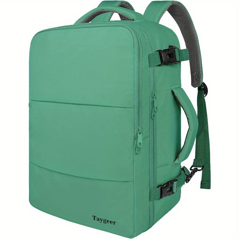 Mochila de mano para hombres y mujeres, mochila de viaje aprobada por  vuelos, Azul Verde, Mochilas de viaje