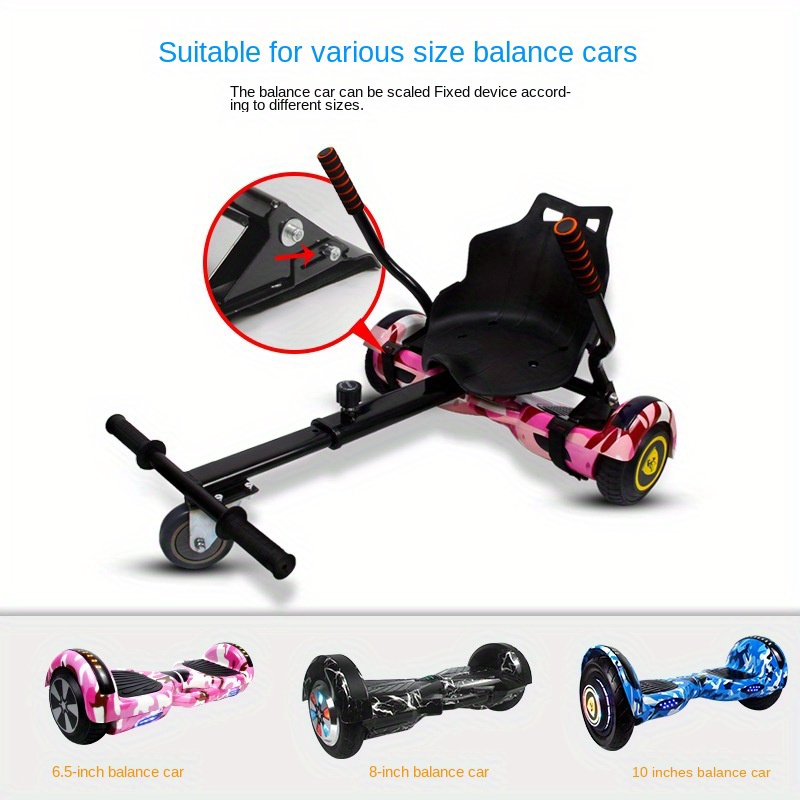 Portable Go kart Seat Accessories Balanced Go kart Frame Temu