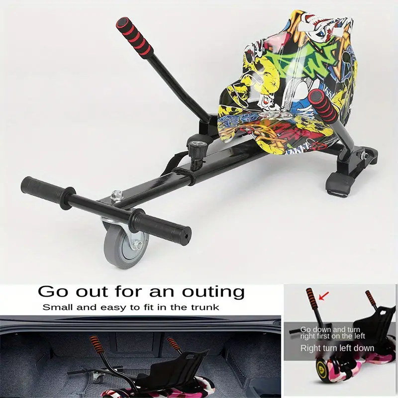 Tragbarer Go-Kart-Sitz-Zubehör, Ausgewogenes Go-Kart-Rahmen, Geeignet Für  6,5 8 8,5 10 Self-Balancing-Scooter, Einstellbare Rahmenlänge, Kinder  Und Erwachsene Go-Kart-Hoverboard-Zubehör - Temu Germany