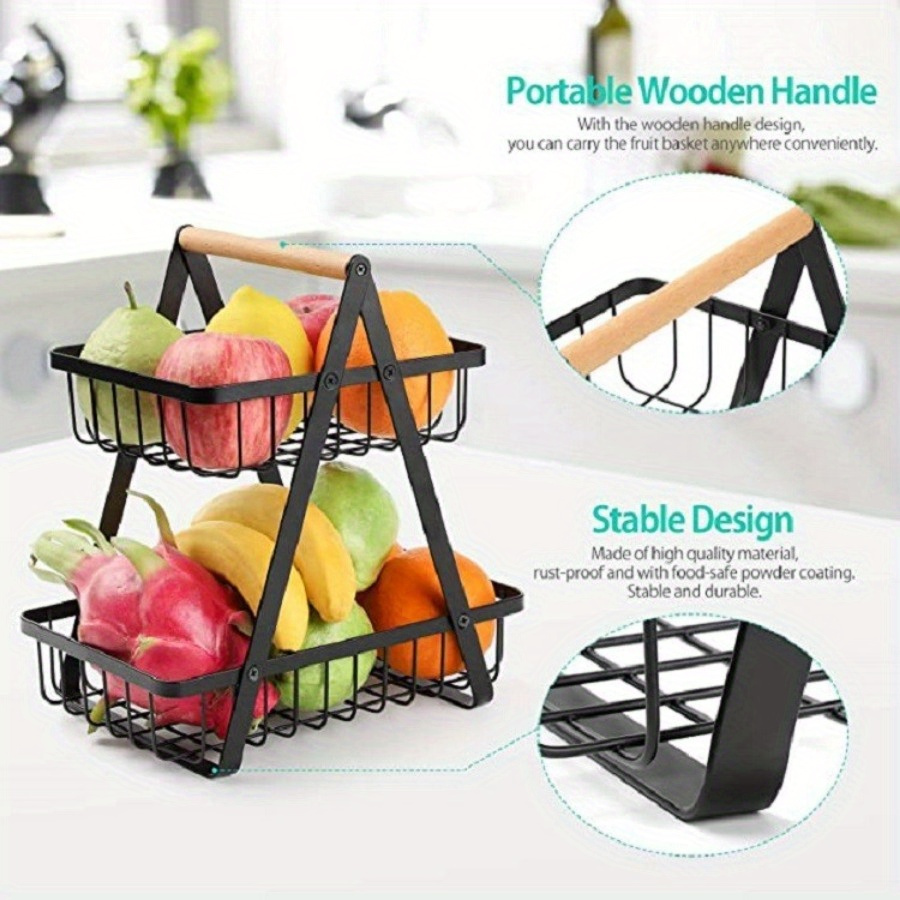 1pc Multifunctional Nordic Style Handheld Bath Basket For Bathroom