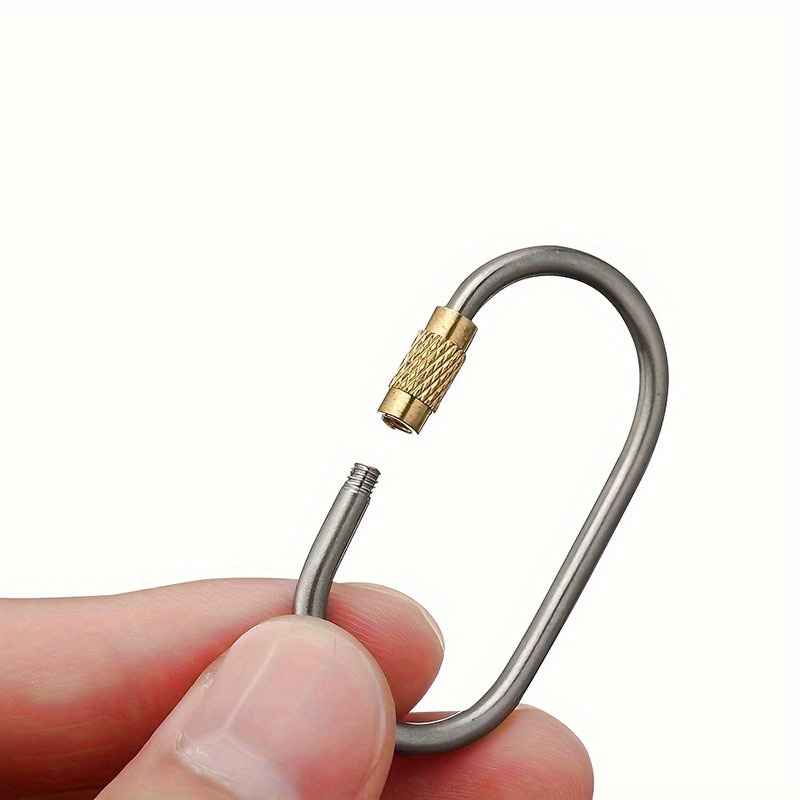 Multifunctional Carabiner Keychain S shaped Hanging Buckle - Temu