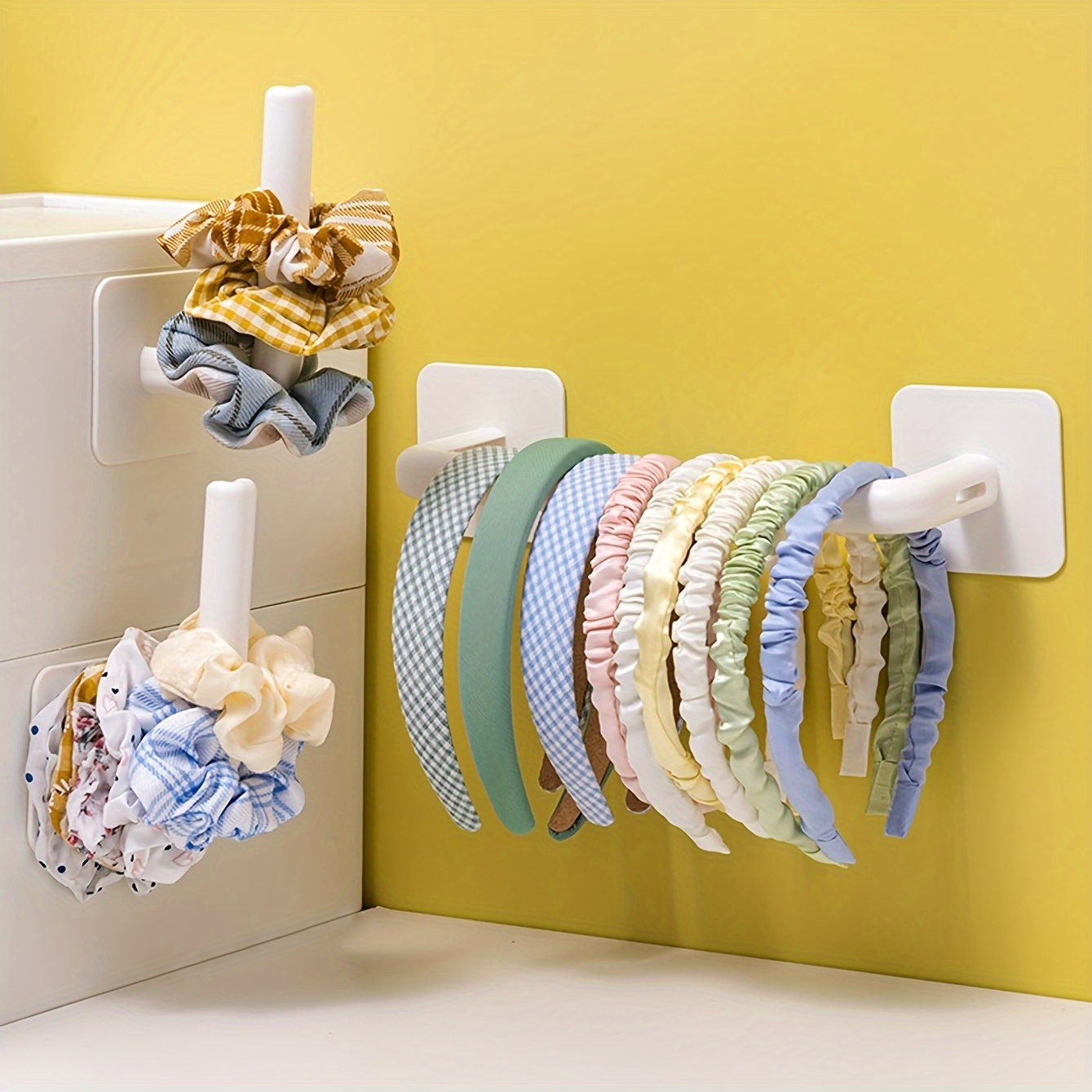 23 simple Ways to Store Hair Scrunchies (2023)  Hair accessories storage,  Organizing hair accessories, Hair tie storage