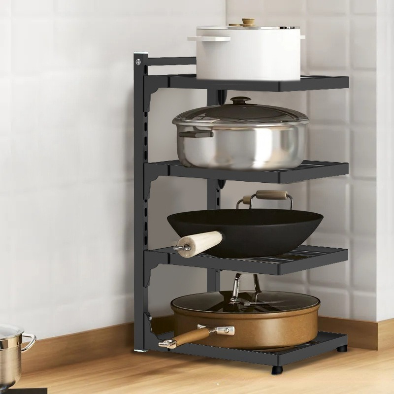Kitchen Space Pan Rack Storage Faucet Holder Dish Drying - Temu