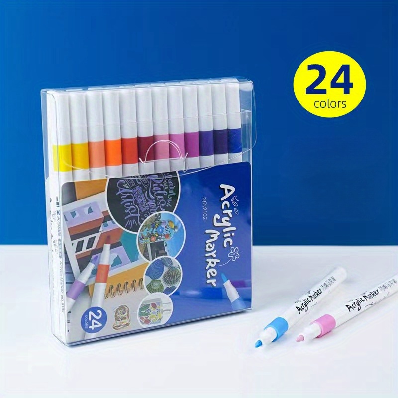 Expositor 180 rotuladores acrilicos 24 colores - El Tintero Plasencia