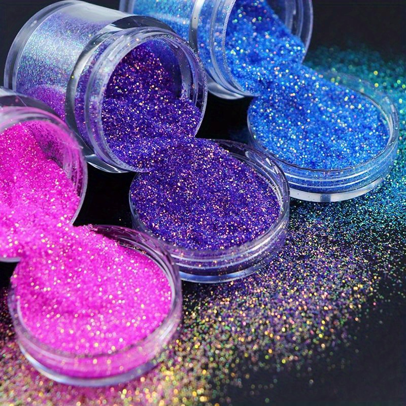 1bottle Shiny Glitter Powder Epoxy Resin Mold Filling Resin - Temu