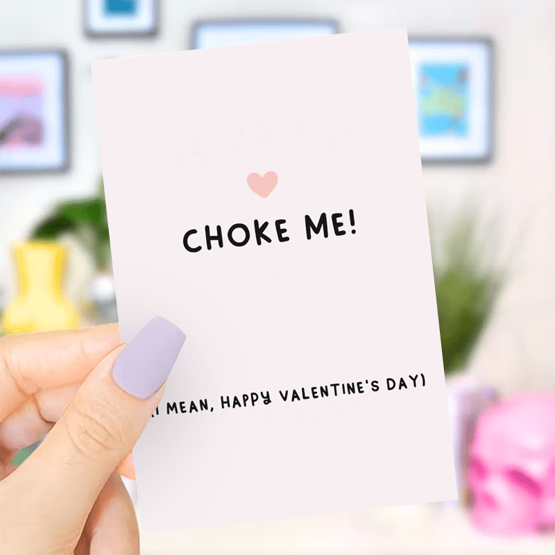 My Rude Valentine - Panties Off | Greeting Card