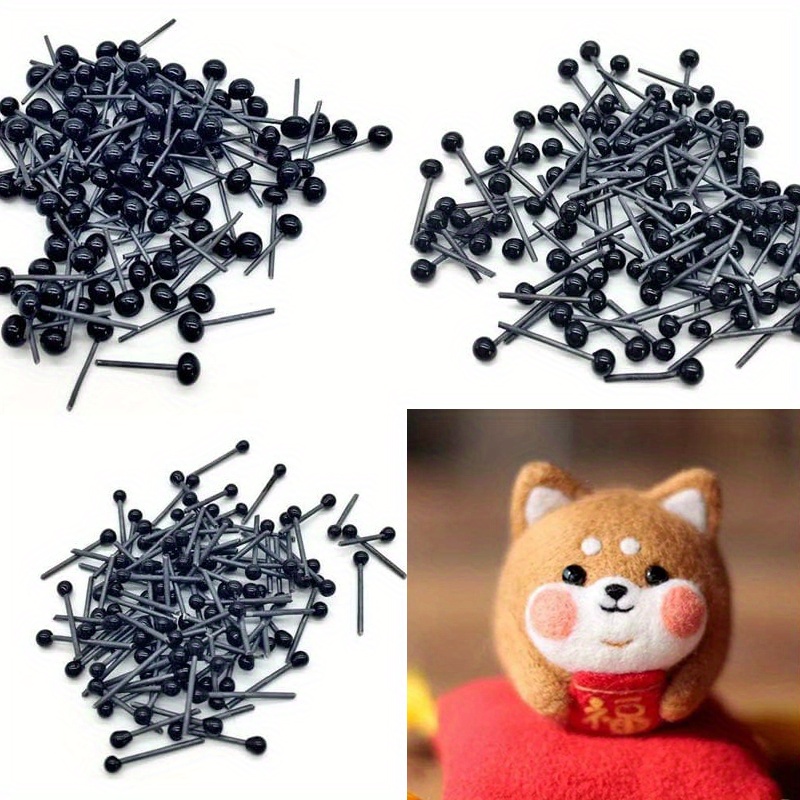 3D Mixed 14mm Safety Teddy Eyes With PLASTIC BACKS Glitter -  UK in  2023