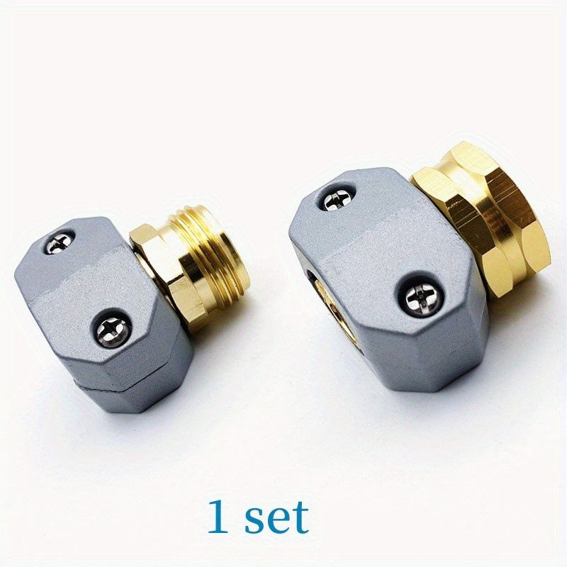 Garden Hose Repair Kit: Zinc aluminum Connectors 5/8 Male - Temu