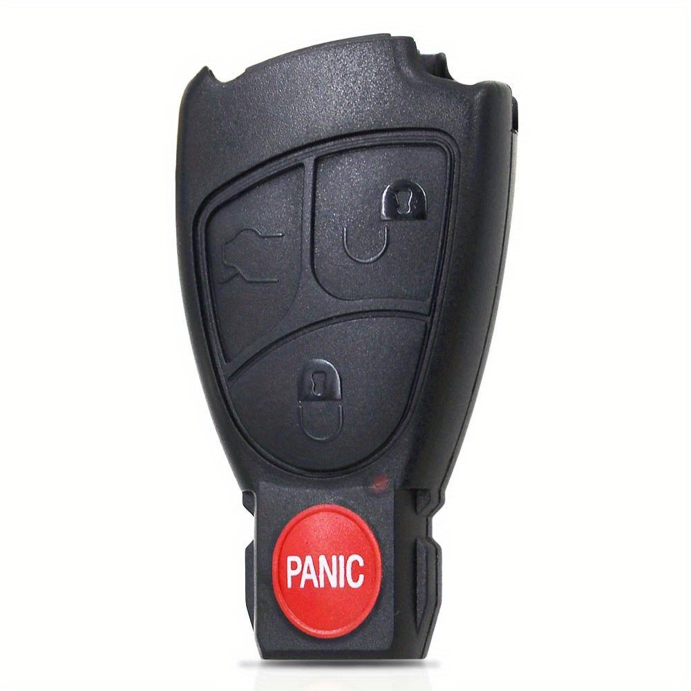 Akozon Autoschlüssel Gehäuse - 3 Tasten Remote Shell Für Mercedes C/E/ML/S/Klasse