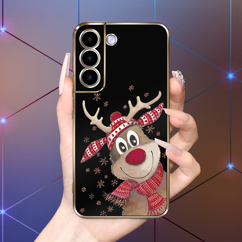 Creative Christmas Fawn Print Pattern Premium Texture Temu