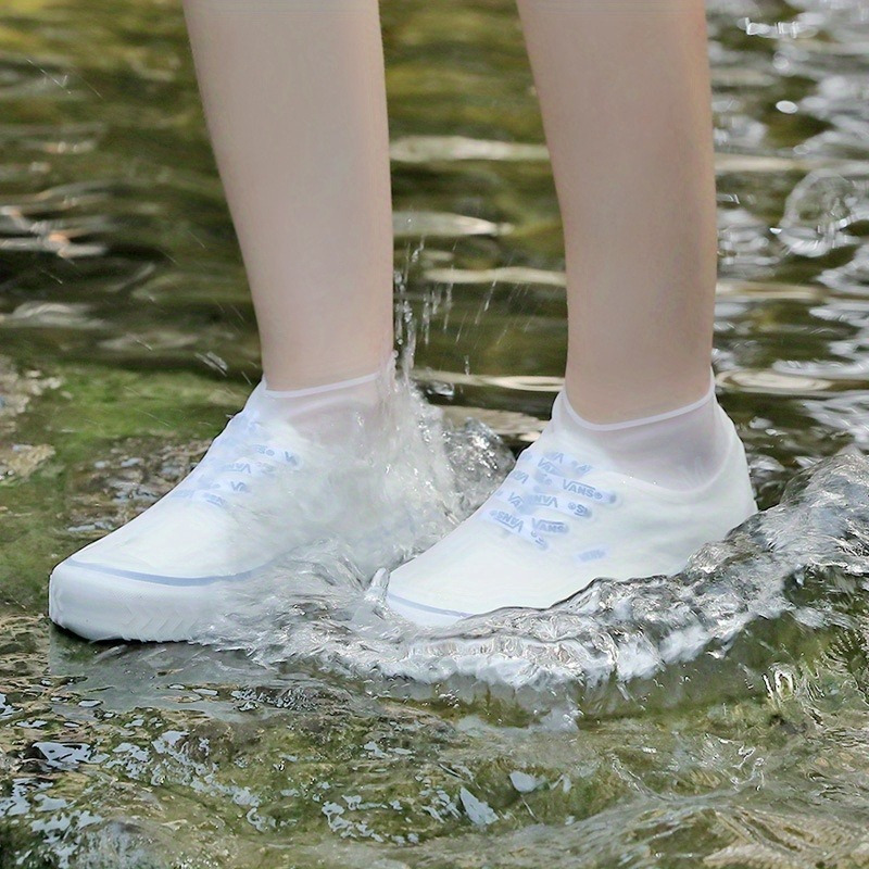 Rubber Shoe Covers Waterproof Reusable Non Slip Boots Cover