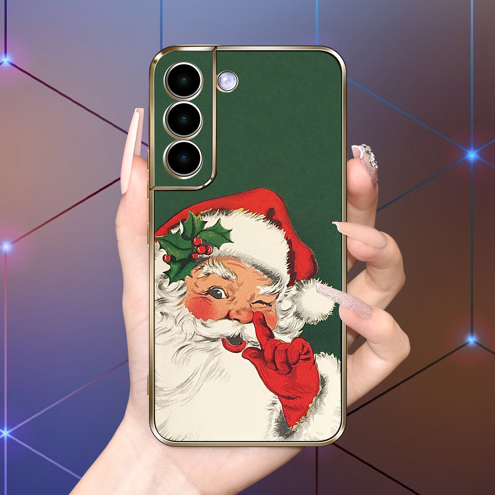 

Creative Santa Claus Print Pattern, High-quality Texture, Simple, Suitable For Samsung Phone Case, Suitable For S23ultra/s23/s22/s21fe New A13/a53/a52/a51/s10/s20/a23/a33/a54/a14/a34/a24