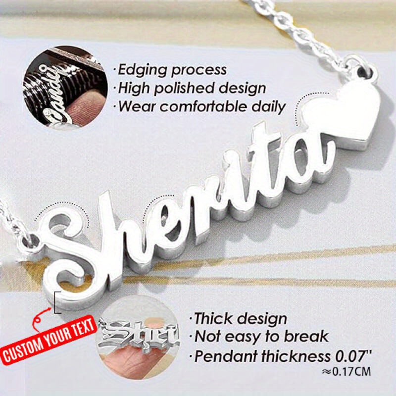 Custom deals handwriting necklace