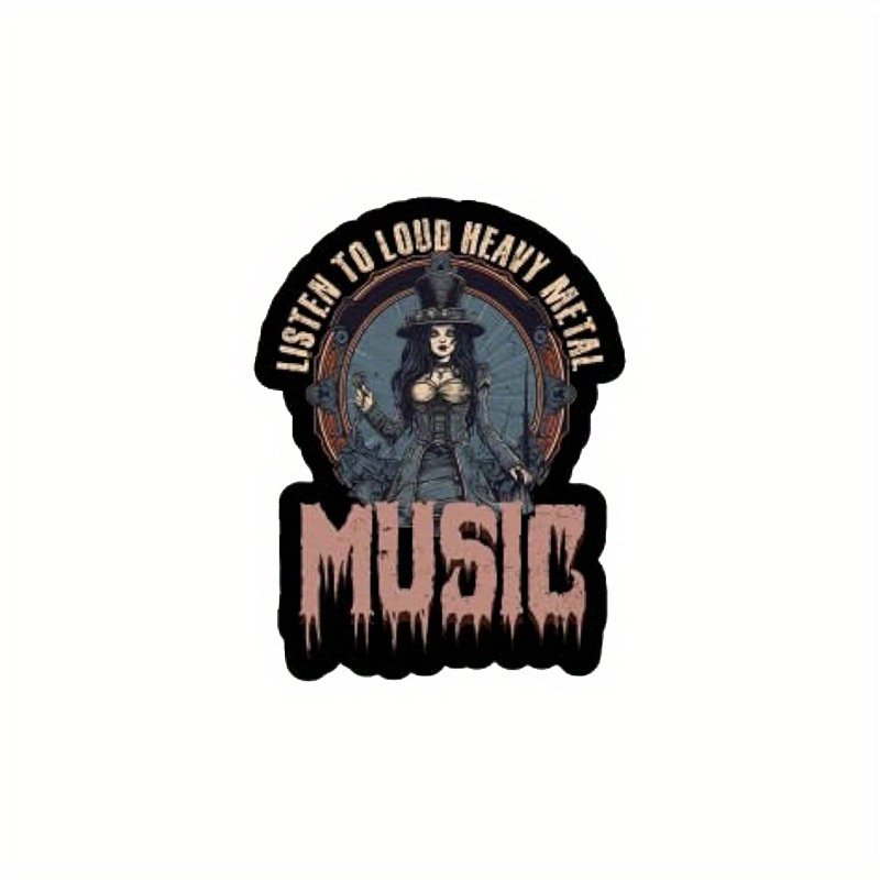 Heavy Metal Logo' Sticker