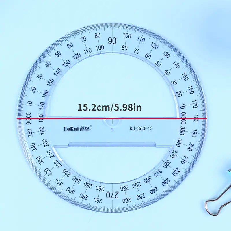 Circolare Goniometro Goniometro A Cerchio Completo 360 ° - Temu Italy