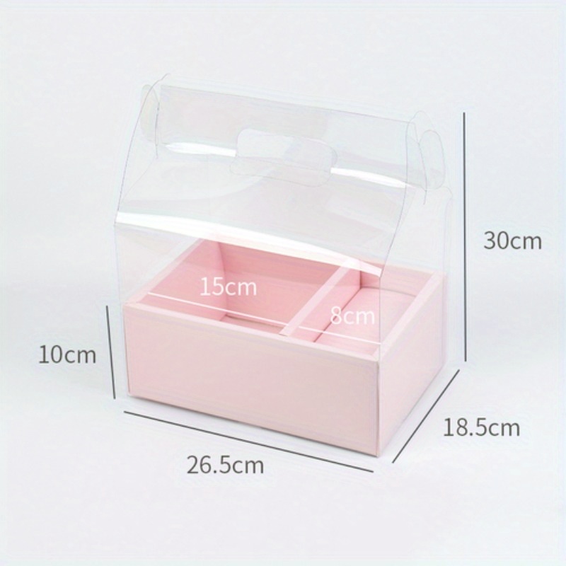 Flower Cake Gift Box Hand Flower Box Packaging Box - Temu