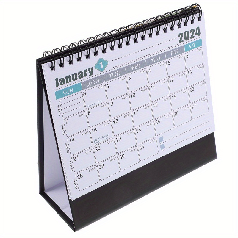 2024 Full Year Calendar Desk Calendar 2024 Desk Calendar - Temu Australia