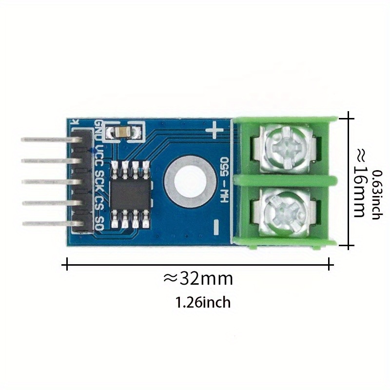 1 set max6675 module k type thermocouple sensor temperature degrees for arduino