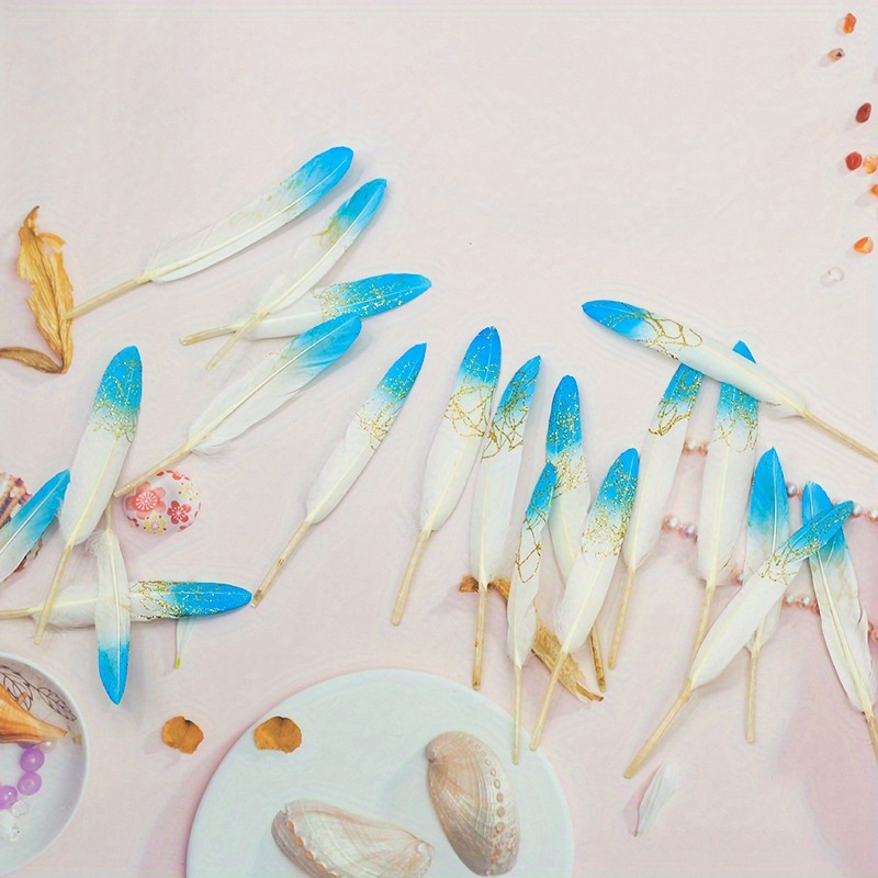  Plumas coloridas para manualidades, manualidades, plumas de  arco iris para decoración de fiesta de atrapasueños, máscara de plumas,  fabricación de joyas (100 unidades) : Arte y Manualidades