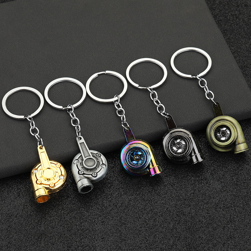 Automotive Key Fobs Chains Men Women Auto Tuning Parts Turbo Turbine  Keychains Metal Creative Gift Styling Key Ring Pendant Universal Interior  Accessories From Tinamao910607, $1.29