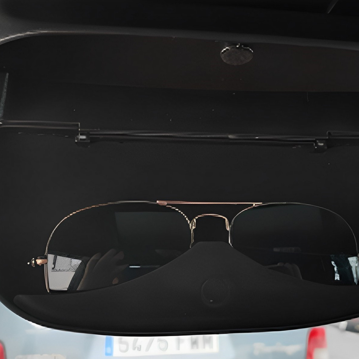 Car Visor Sunglass Holder Glasses Eyeglass Hanger Clip Pour - Temu