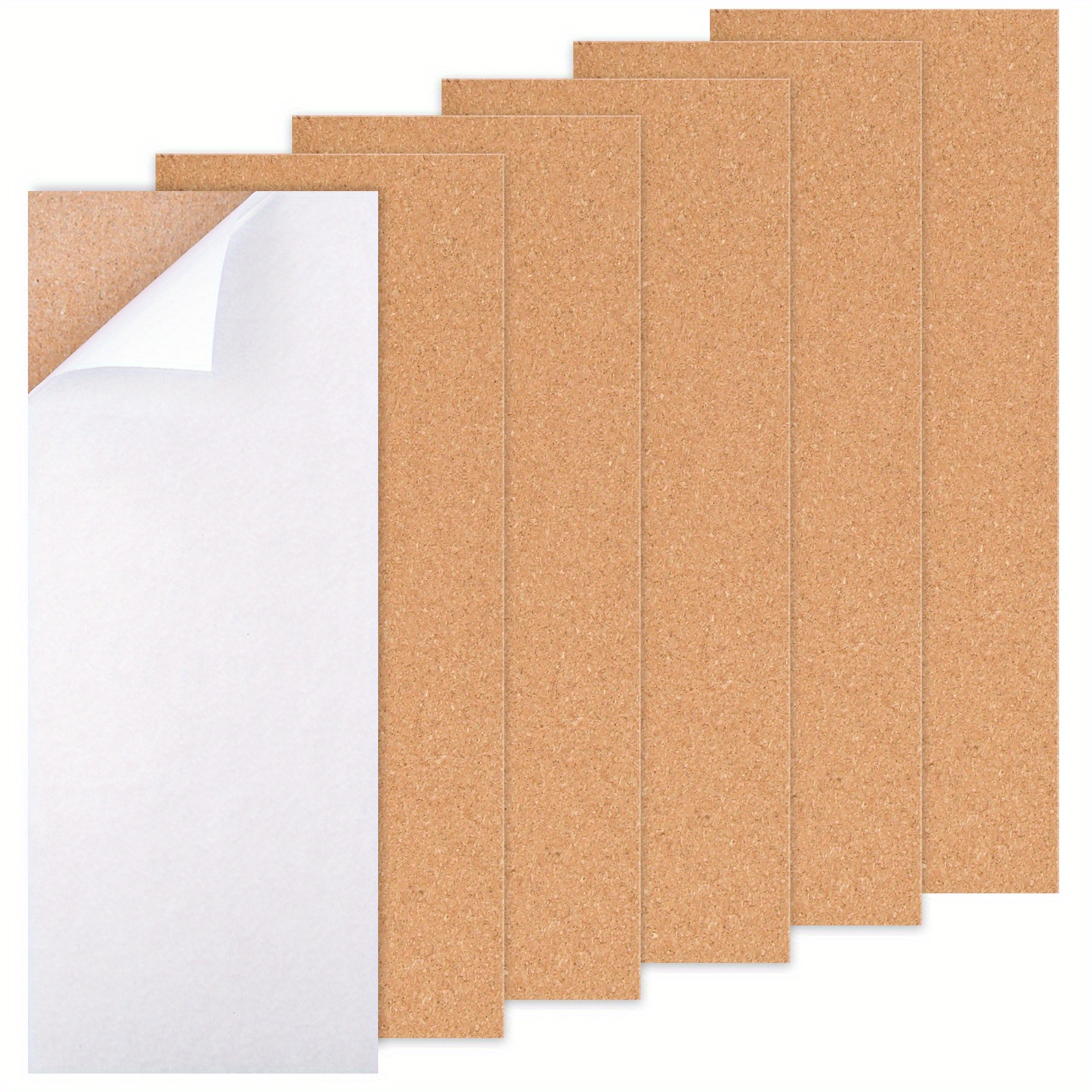 Cork Bulletin Board Thick Cork Board Tiles Self Adhesive - Temu