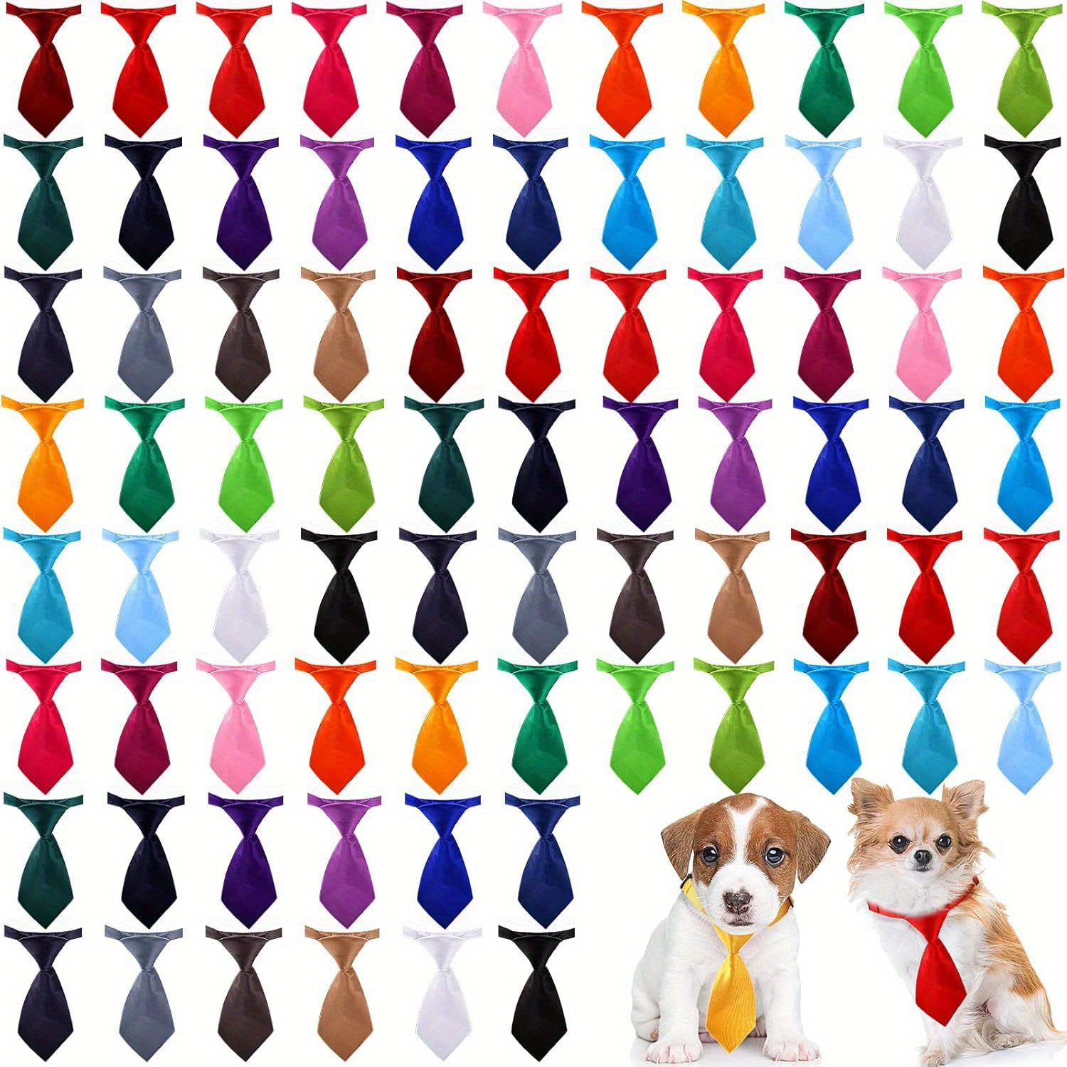 Koolmox Corbata y corbata para mascotas, corbata negra para perro y  pajarita con collar blanco para perros medianos y grandes, gatos, trajes de