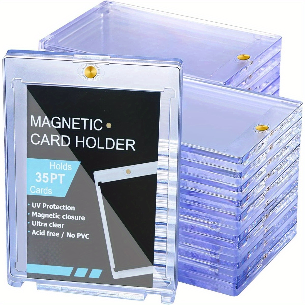Présentoir - Protège Carte de collection 75PT - Fermeture magnétique One  Touch