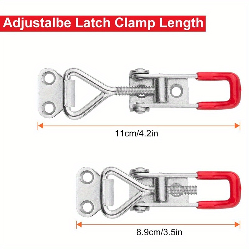 Anti slip Push Pull Toggle Clamps Adjustable Toolbox Case - Temu