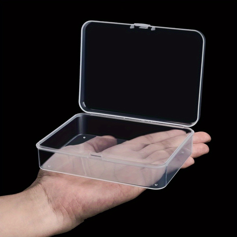 Small Clear Plastic Storage Box Transparent Storage Box - Temu Canada