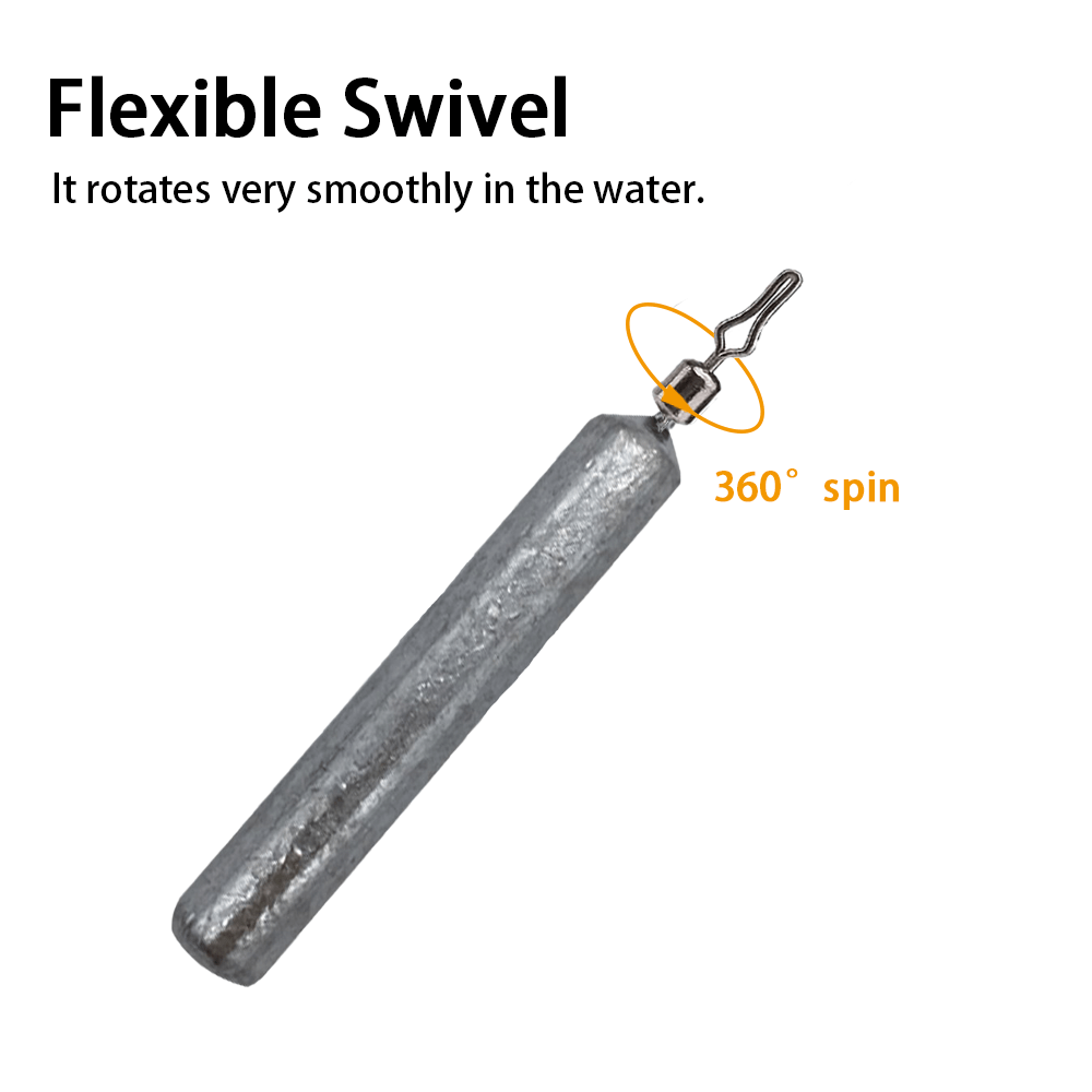 ultra 50pcs pencil drop shot weights lead Temu