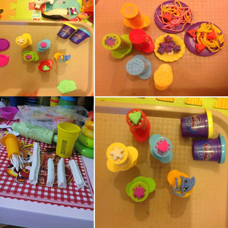 9PCS/Set Play Dough Model Tool Toys Colorful Play Doh Tools Creative 3D  Plasticine Tools Playdough Set Kit Children Day Gift