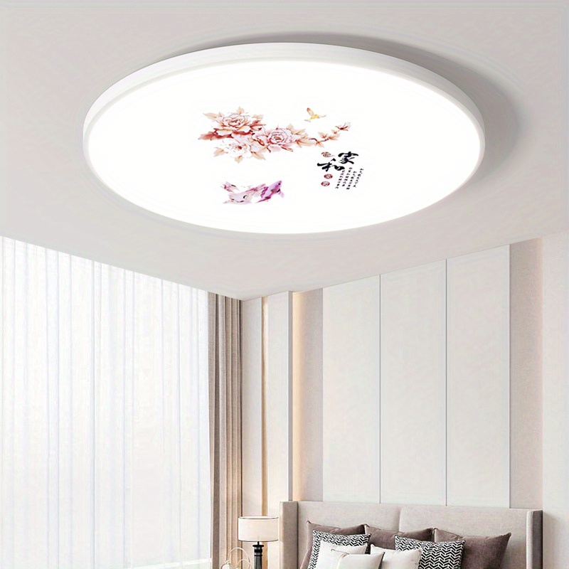 1pc Moderne LED Plafonnier, Lampe De Plafond Ronde Ultra-Mince, Luminaire  Doré, Plafonnier Simple, Lampe De Plafond À Lumière Blanche, Pour Salon,  Chambre, Cuisine, Garde-Robe, Salle De Bain, Vestiaire, Garage, Parking,  Courtyard 