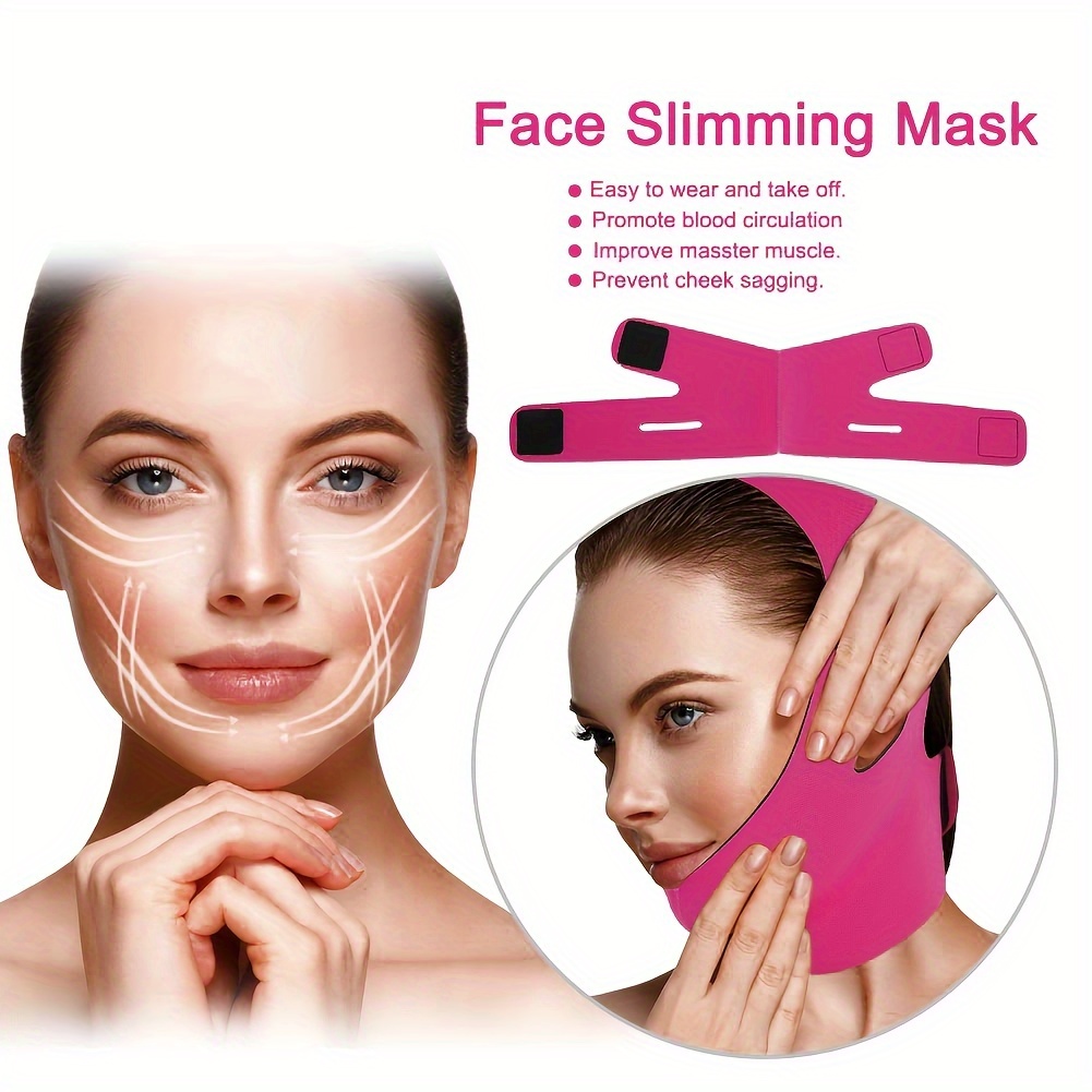 Compre Face Slimming Strap Double Chin Reducer V Shaped Mask Chin