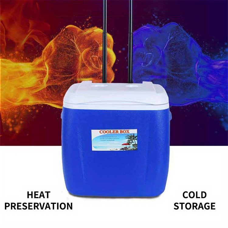 10L Fishing Cooler Box Outdoor 48 Hours Cooling Insulated Case
