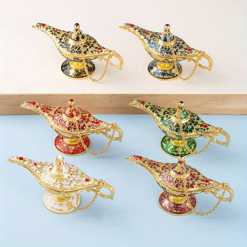 Brass Genie Oil Lamp, Aladdin-style Decor -  Canada