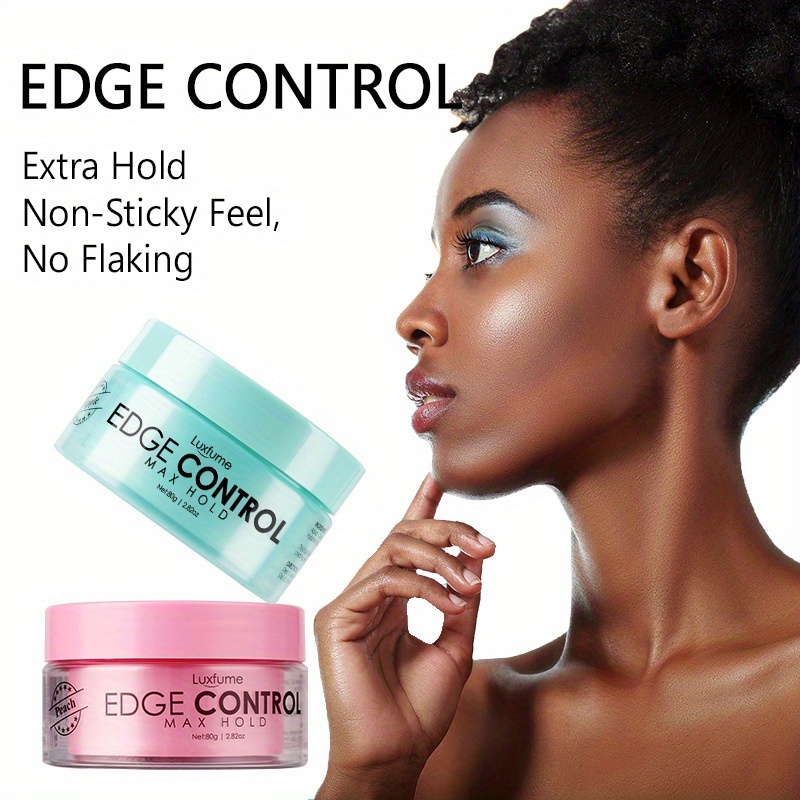 Edge Control Gel Kit Edge Control Hair Brush Strong Hold - Temu