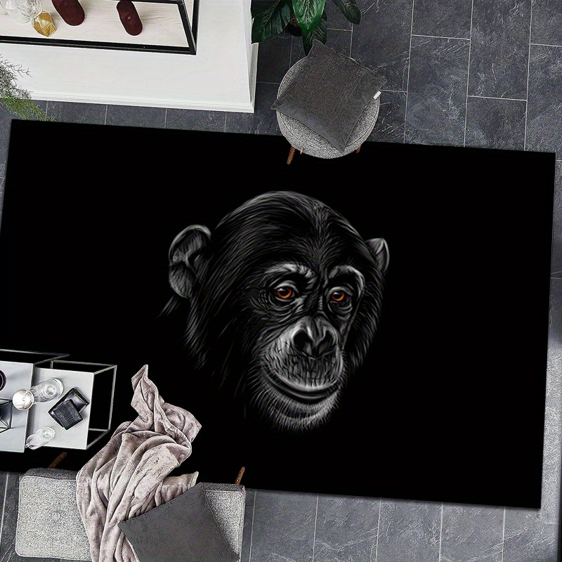 Boss gorilla mafia styled ? boss animals area rug carpet