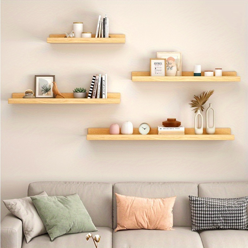 Repisas en la recámara  Wall shelves bedroom, Floating shelves bedroom,  Floating shelves living room