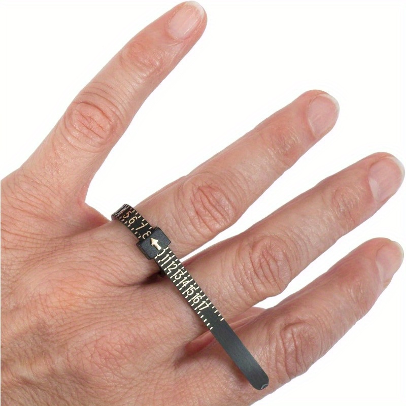 Finger size measuring tool