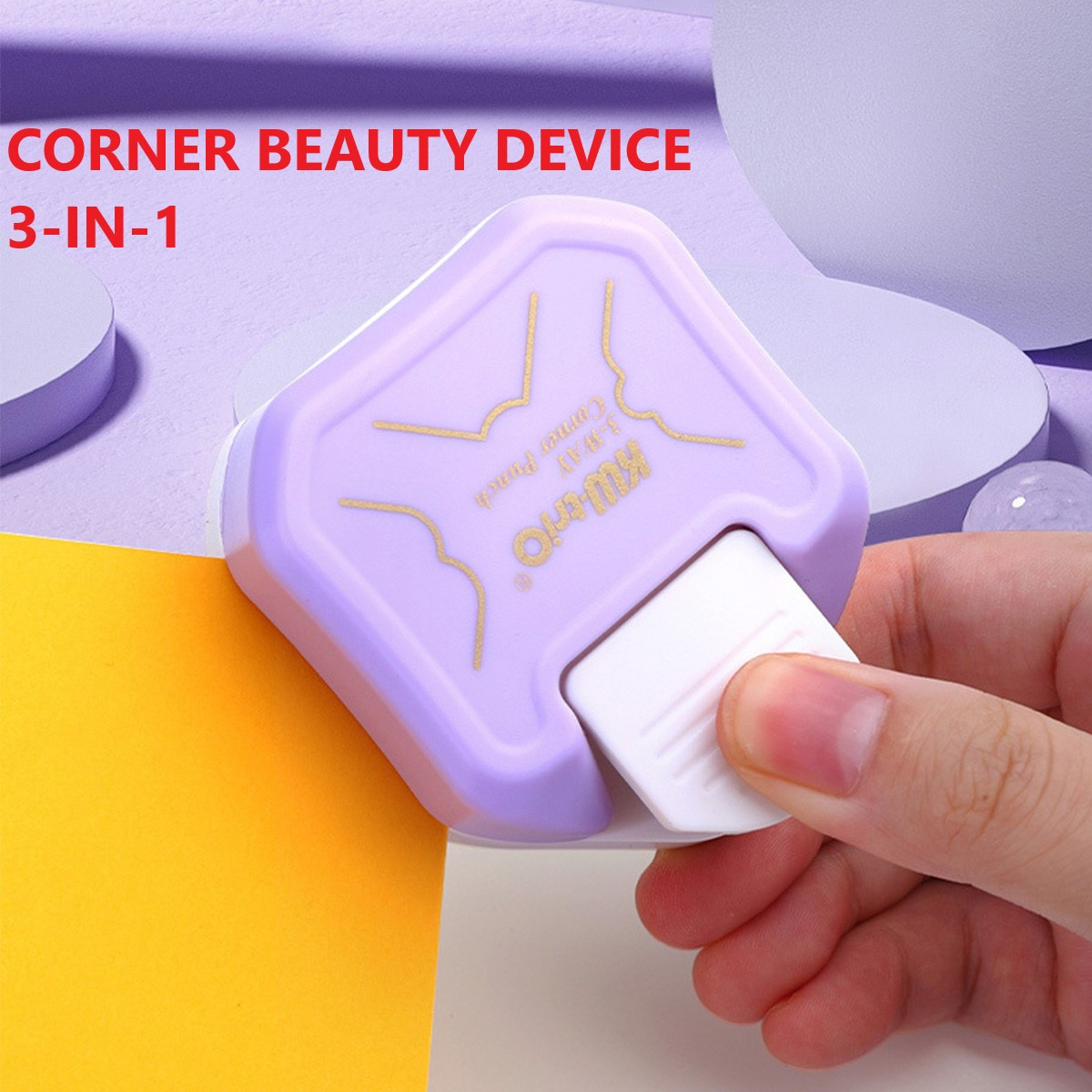 3-In-1 Rounded Corner Punch