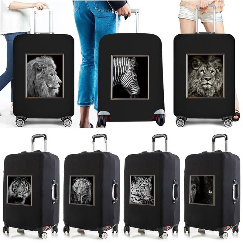Housse De Protection élastique Pour Valise - Taille XL (29-32 Pouces) - Noire, Imperméable Et Réutilisable - Pour Bagages En Silicone Ou Autres