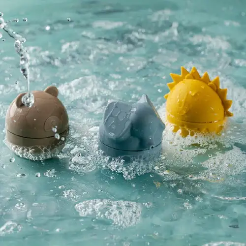 Bath Toys Color changing Floating Animals With Water - Temu