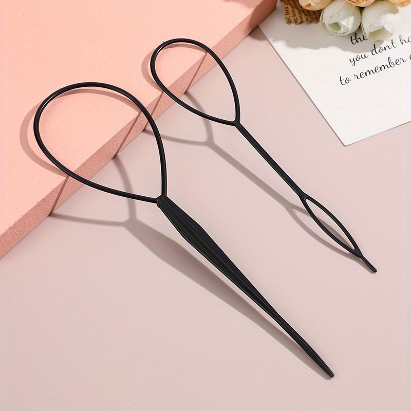 

2pcs/set Braiding Styling Tool For Buns Hairdressing Of