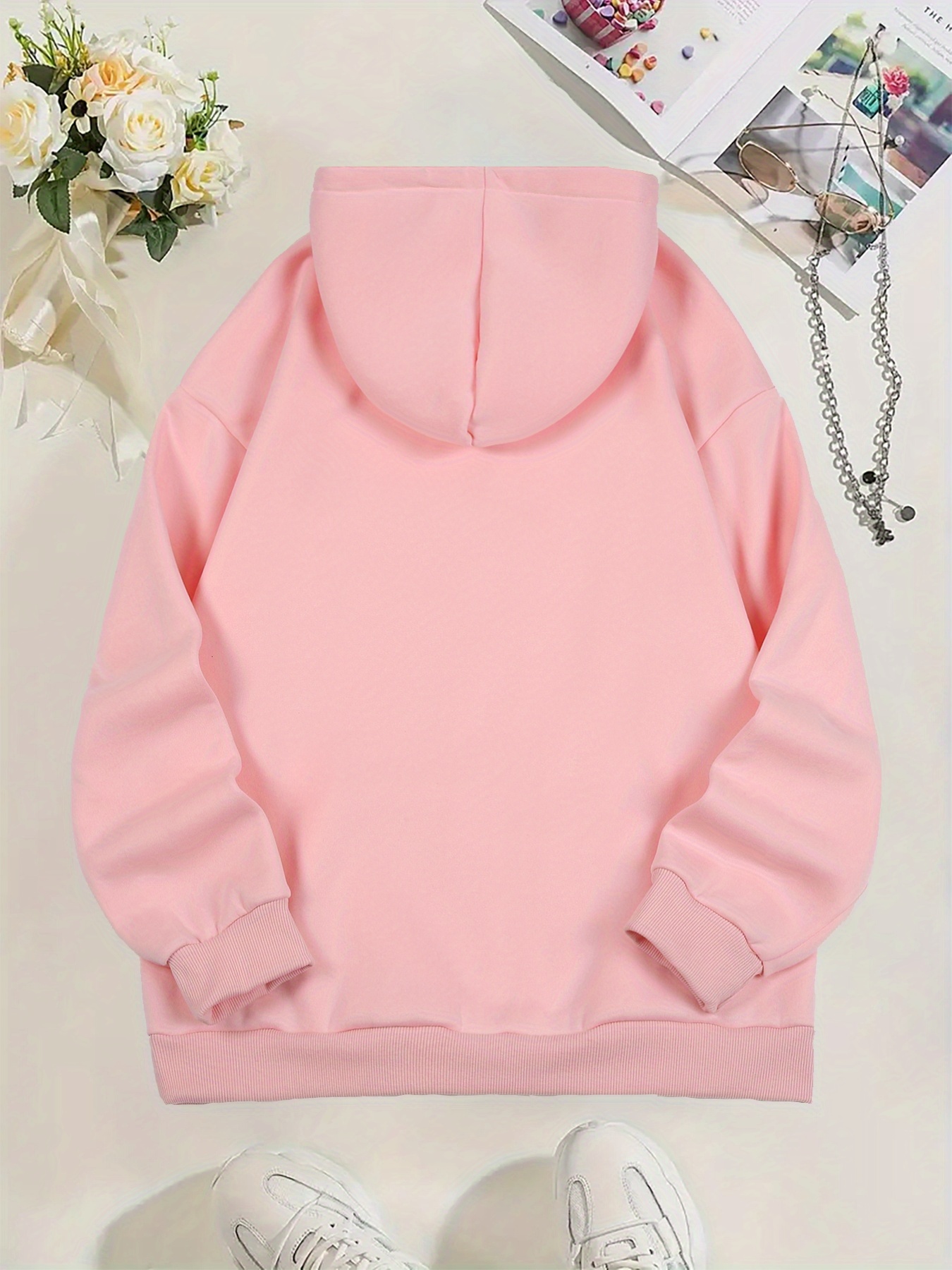 Women's Pink Hoodies, Casual & Sports Pink Sweatshirts