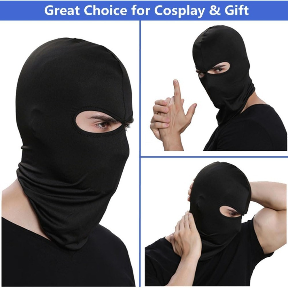 3 6 9pcs Balaclava Face Mask For Men Women Windproof Uv Protection